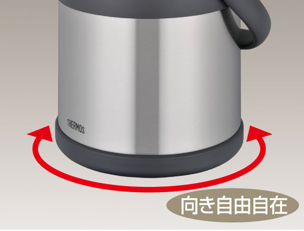 ステンレスエアーポット 3.0L ステンレスブラック