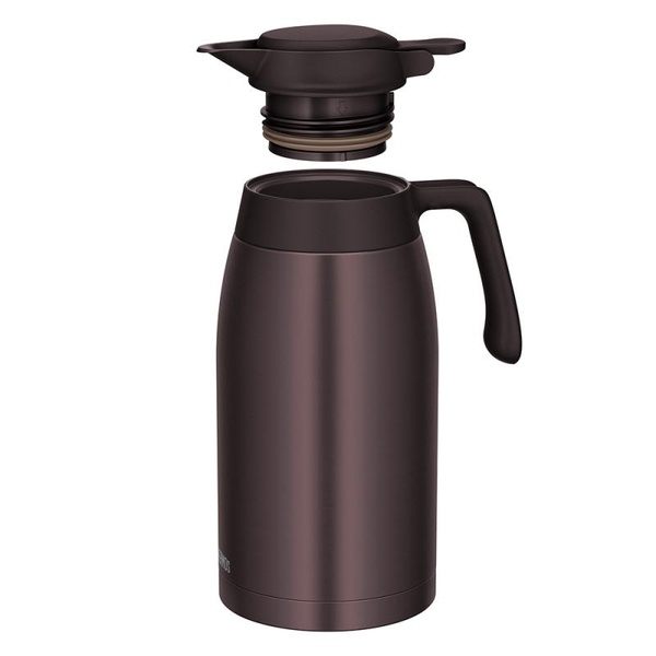 ステンレスポット 2.0L ブラウン