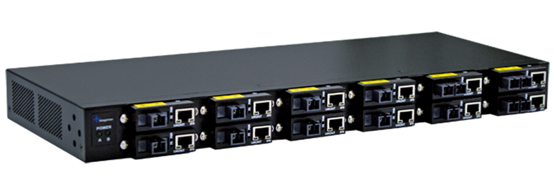 TMCシリーズ用サブラック 12スロット 電源2台搭載