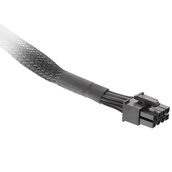 PCIe 5.0 スプリッターケーブル Sleeved PCIe Gen 5 Splitter Cable (Dual 8Pin to 12+4Pin) 60cm