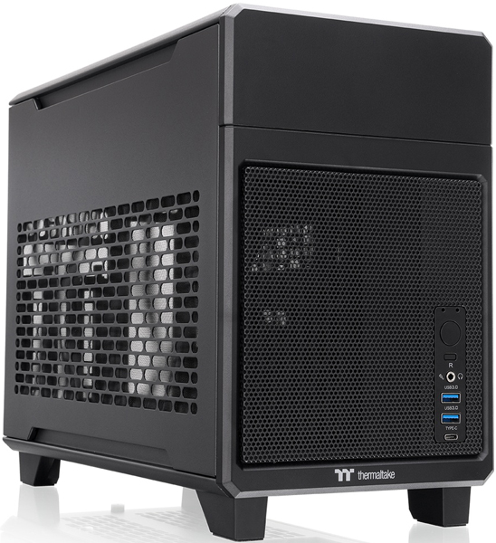 ミニタワー型PCケース TR100 Black