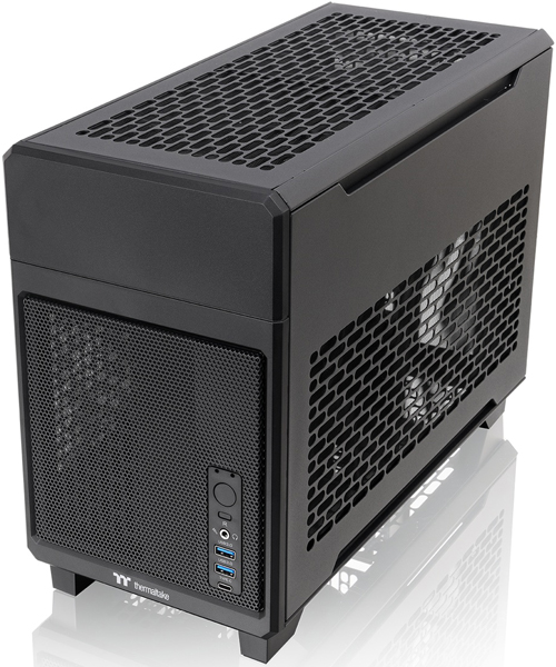 ミニタワー型PCケース TR100 Black