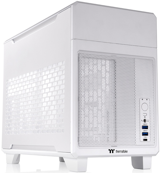 ミニタワー型PCケース TR100 Snow