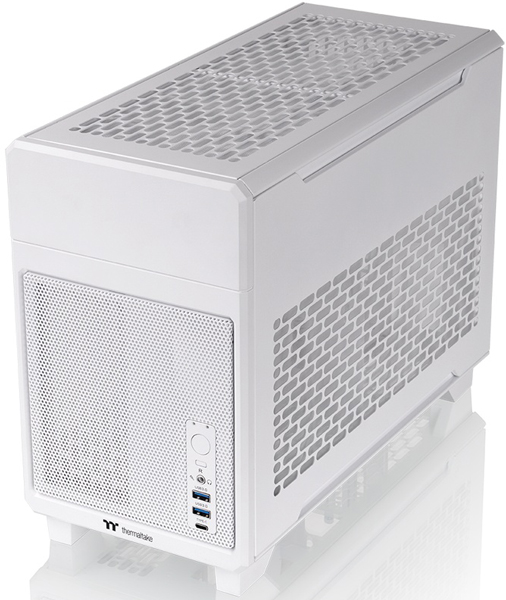 ミニタワー型PCケース TR100 Snow