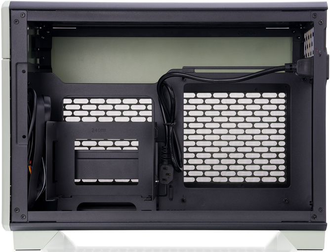 ミニタワー型PCケース TR100 Matcha Green