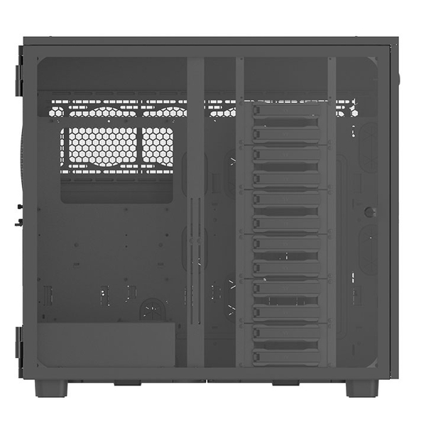 ワークステーション向けPCケース AX700 TG Black