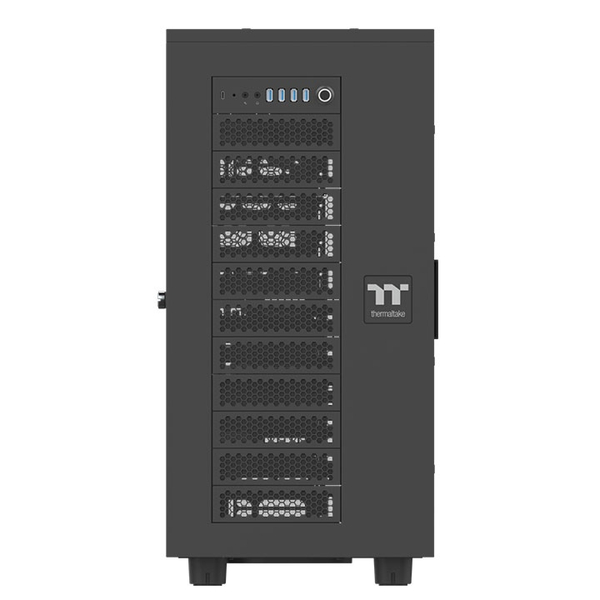 ワークステーション向けPCケース AX700 TG Black