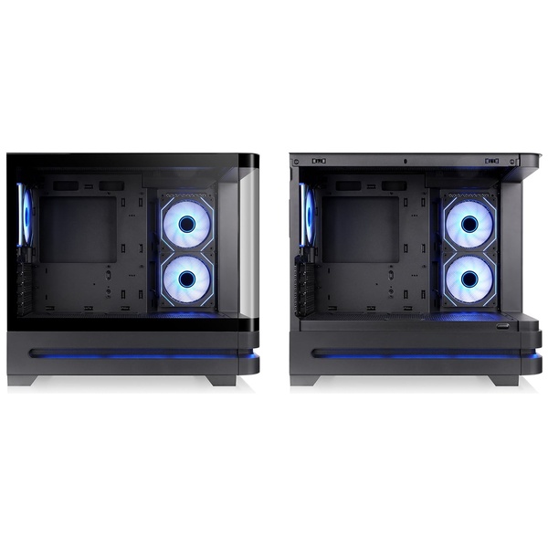 マイクロタワー型PCケース Arcus 190 TG ARGB Black