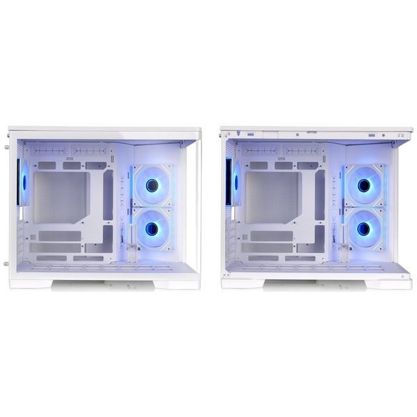ミニタワー型PCケース Arcus 280 TG ARGB Snow