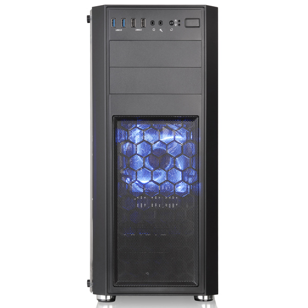 ミドルタワー型PCケース Versa H26 Black /w casefan