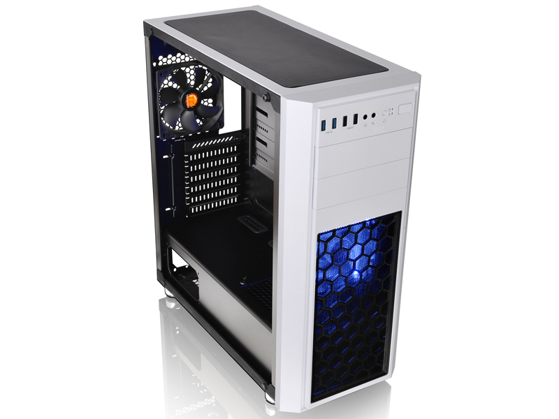 ミドルタワー型PCケース Versa H26 White /w casefan