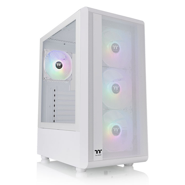 ミドルタワー型PCケース S200 TG ARGB Plus Snow Edition