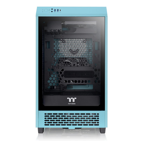 ミニタワーPCケース The Tower 200 Turquoise