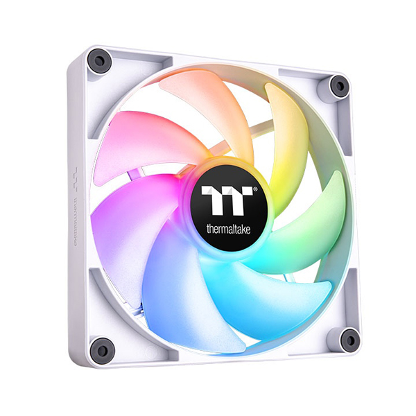 PCケースファン CT120 ARGB Sync PC Cooling Fan White 2 Pack