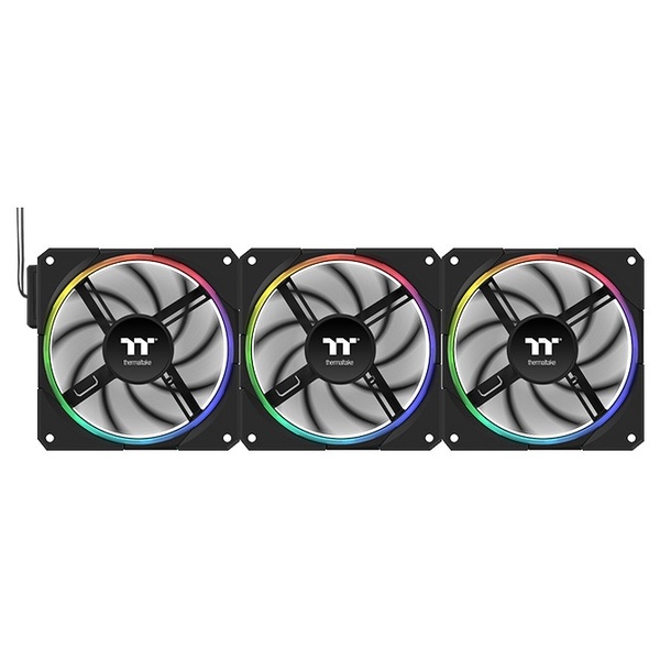 PCケースファン TS120 EX RGB 3Pack Fan Black