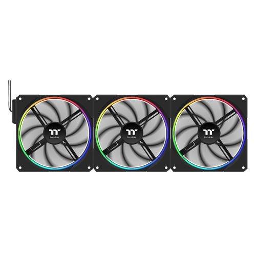 PCケースファン TS140 EX RGB 3Pack Fan Black