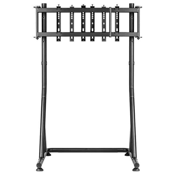 Triple Racing Monitor Stand/Steel/Black