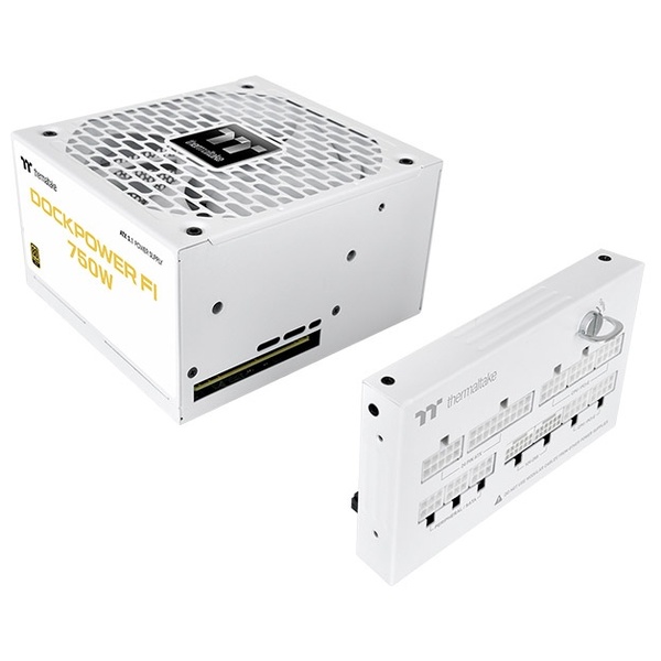 PC電源ユニット Dockpower FI Snow/750W/Gold/ATX 3.1