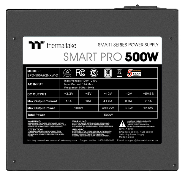 PC電源ユニット Smart Pro 500W -STANDARD-