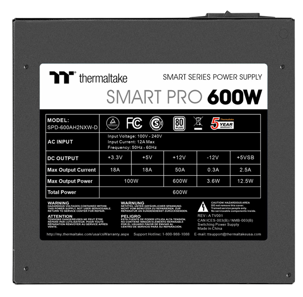 PC電源ユニット Smart Pro 600W -STANDARD-