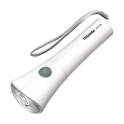 LED懐中電灯 単2型 ホワイト