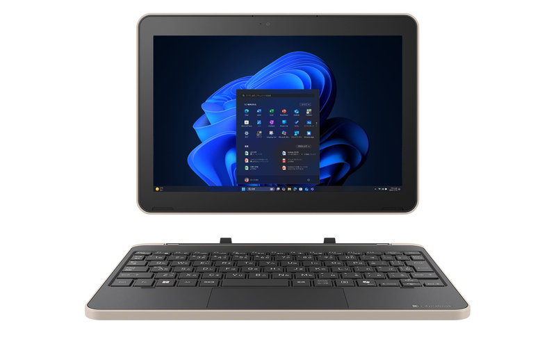 dynabook K2/Y （Celeron N4500/8GB/eMMC・256GB/Win11Pro 24H2/10.1型/SIMスロット：なし/365 Basic＋Office H&B 2024/デジタイザー/ブラック＆ベージュ）