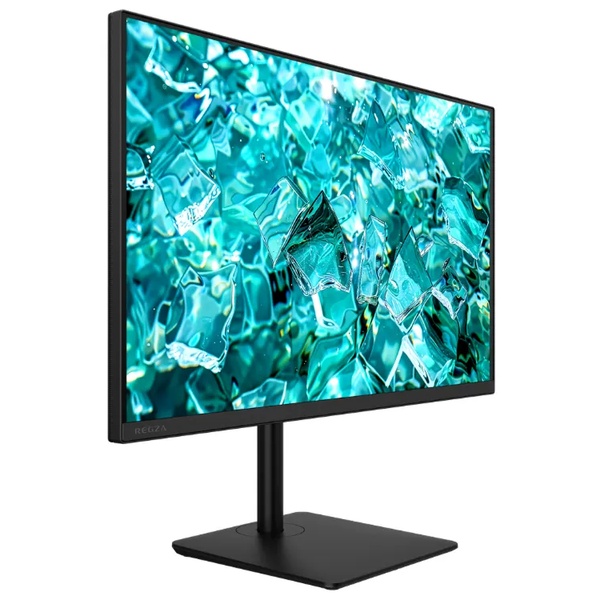 【REGZA PCモニター】27型/2560×1440/HDMI、DP/ブラック/スピーカー：あり/WQHD/100Hz/5ms/PCモニター/レグザ