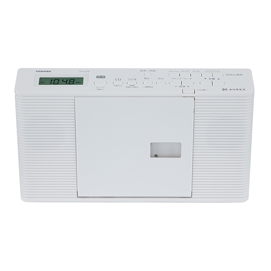 CDラジオ ホワイト