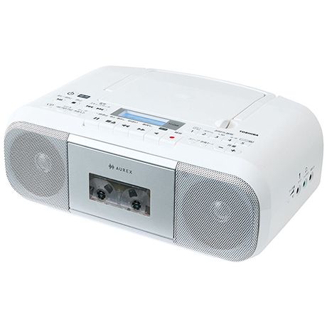 CDラジオカセットレコーダー （シルバー）