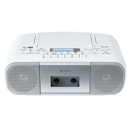 CDラジオカセットレコーダー （シルバー）