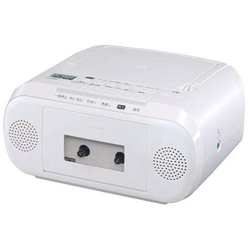 CDラジオカセットレコーダー （ホワイト）