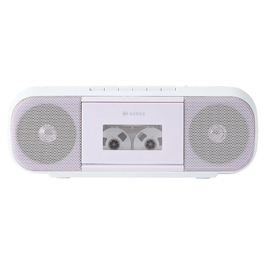 CDラジオカセットレコーダー (ピンク)