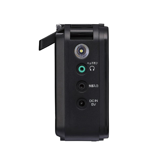 FM/AMステレオホームラジオ (ブラック)