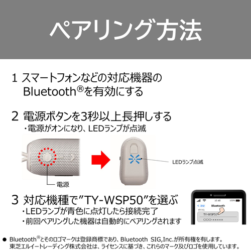 ワイヤレススピーカー (ライトグレー)