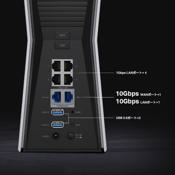 BE19000 トライバンドWi-Fi 7ルーター