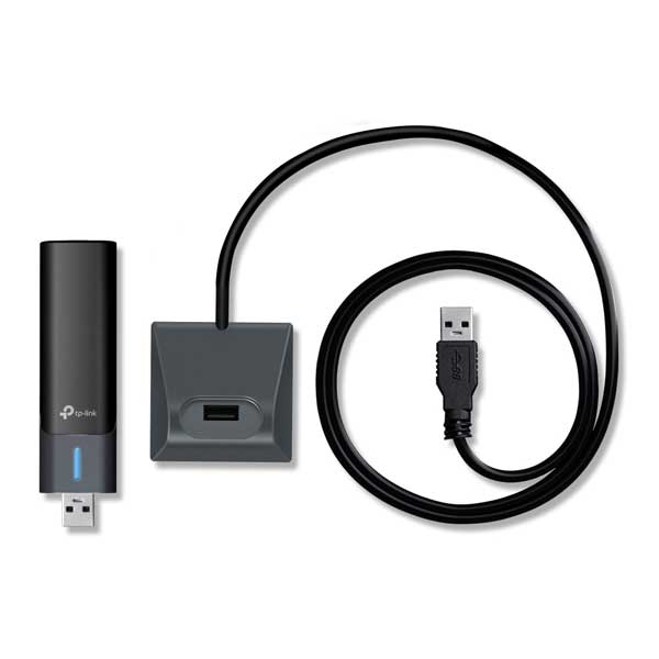 AXE5400 ハイパワーUSB Wi-Fi 6E子機