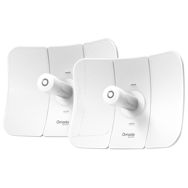 Omada 5GHz 867Mbps 屋内外対応 超長距離Wi-Fiブリッジキット (最大8km/IP65)