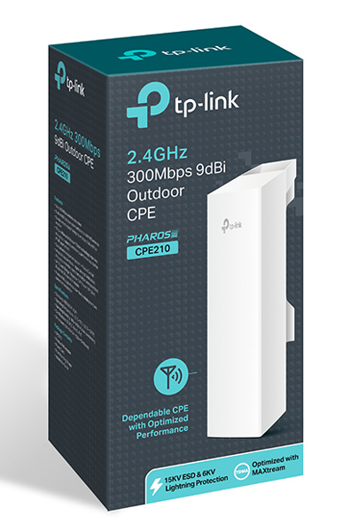 2.4GHz 300Mbps 9dBiアウトドアCPE
