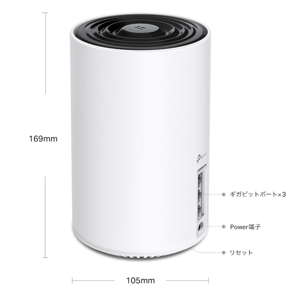 AXE5400 トライバンド メッシュWi-Fi 6Eシステム（2台セット）