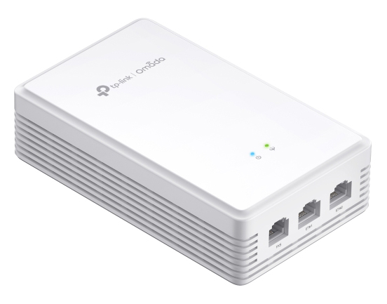 Omada AX1800 Wi-Fi 6 壁面取り付け型 GPONアクセスポイント