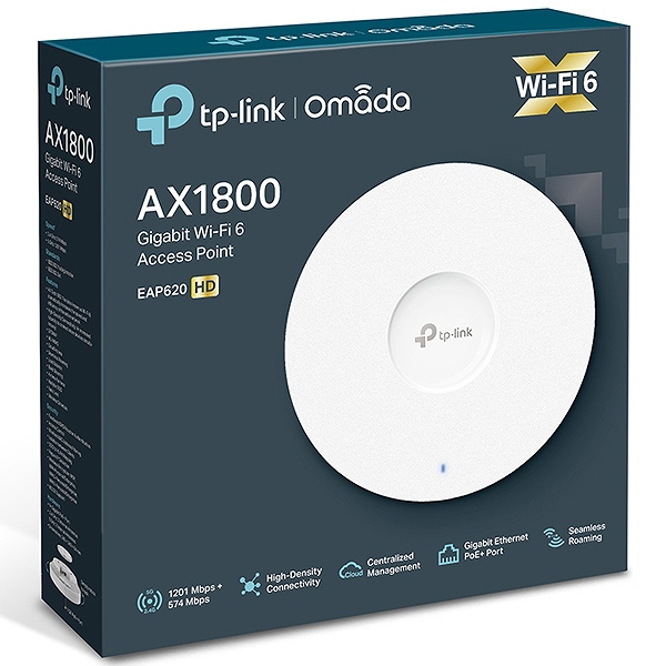 Omada AX1800 シーリング Wi-Fi 6アクセスポイント
