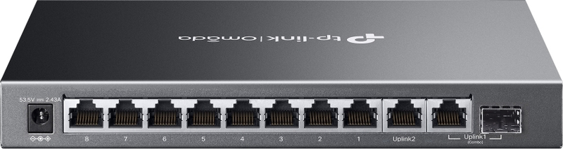 Omada ギガビットポート×10 イージーマネージドスイッチ(PoE+ポート×8搭載)