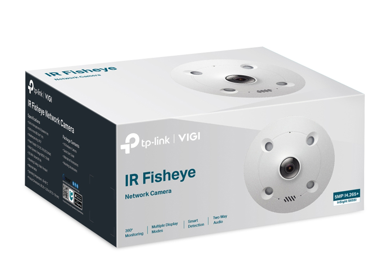 VIGI 5MP IR魚眼レンズ型ネットワークカメラ