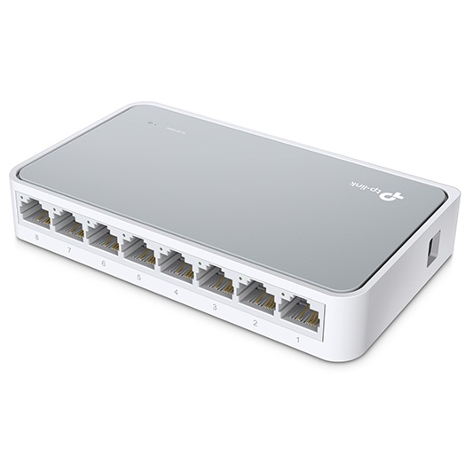 8ポート 10/100Mbps デスクトップ スイッチ