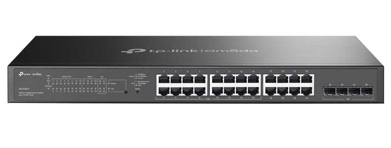 Omada 28ポートギガビットスマートスイッチ（16PoE+ポート搭載）