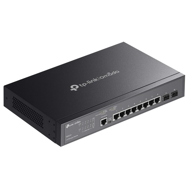 Omada ギガビットPoE+ポート×8/SFPスロット×2 L2+マネージスイッチ