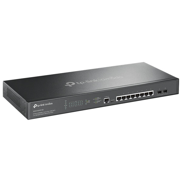 JetStream 8ポート 2.5GbE POE+ L2+ マネージスイッチ/2スロット 10GE SFP+