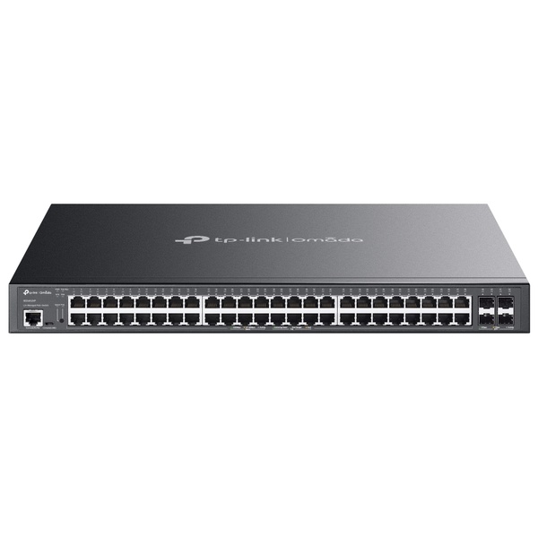 Omada ギガビットPoE+ポート×48＆10G SFP+スロット×4 L2+マネージスイッチ