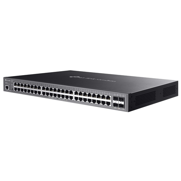 Omada ギガビットPoE+ポート×48＆10G SFP+スロット×4 L2+マネージスイッチ