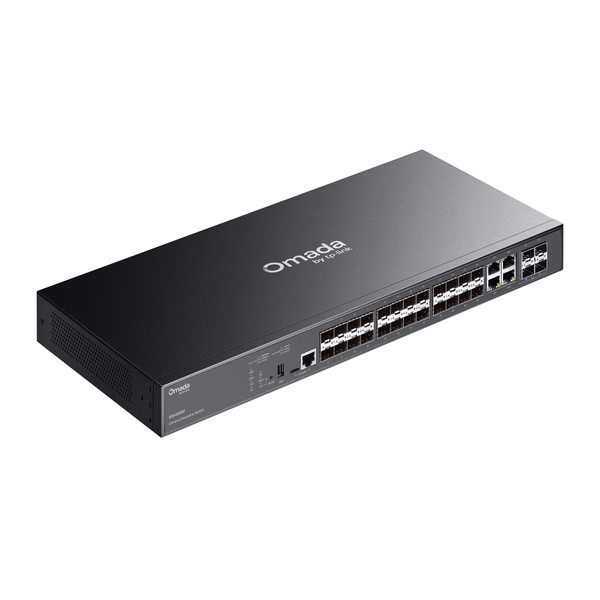 Omada Campus SFPスロット×24 スタッカブル Lite L3マネージスイッチ（10G SFP+スロット×4搭載）